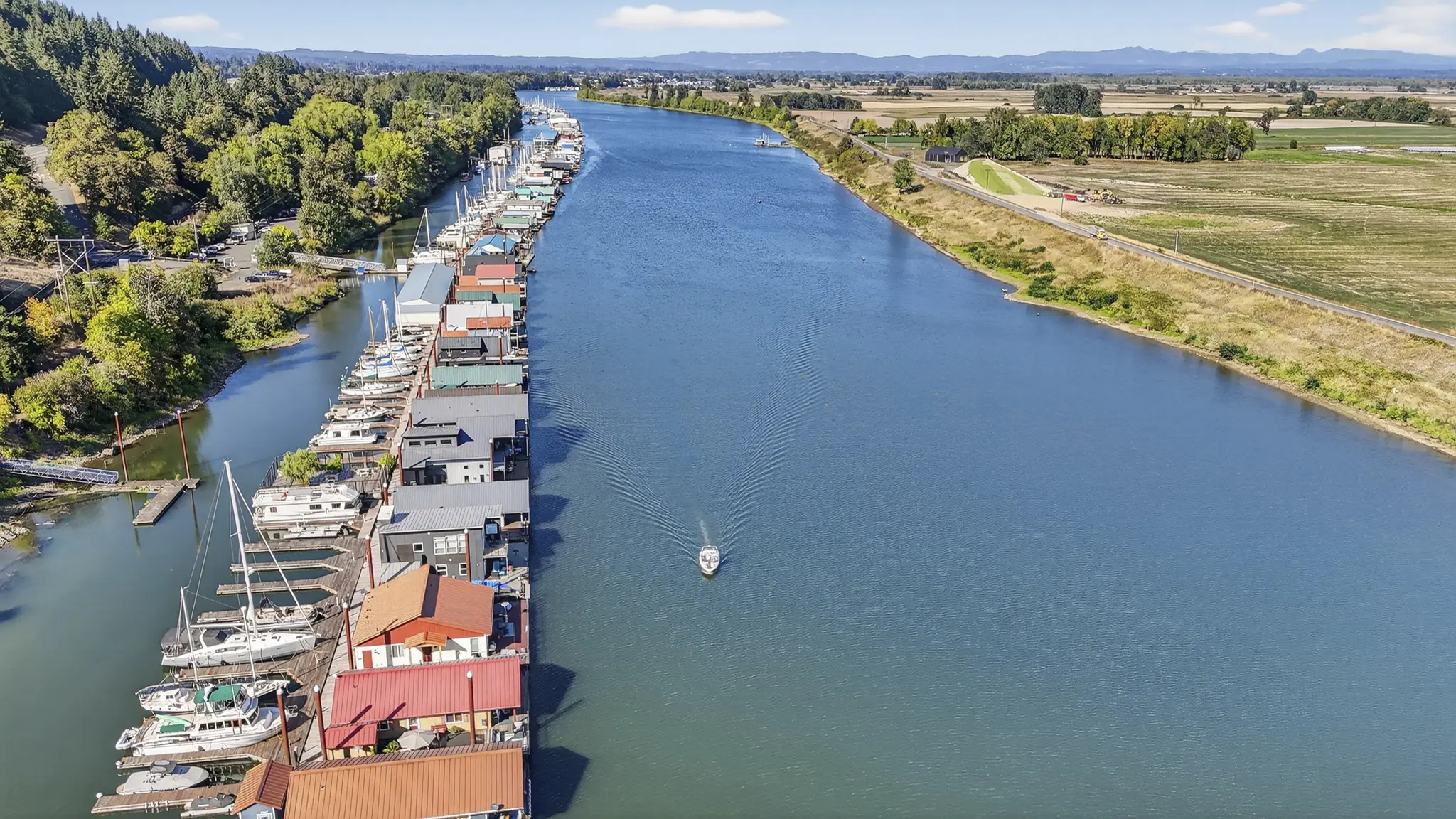 Multnomah Channel 1 - Floating Homes Portland Multnomah Channel 1 - Floating Homes Portland