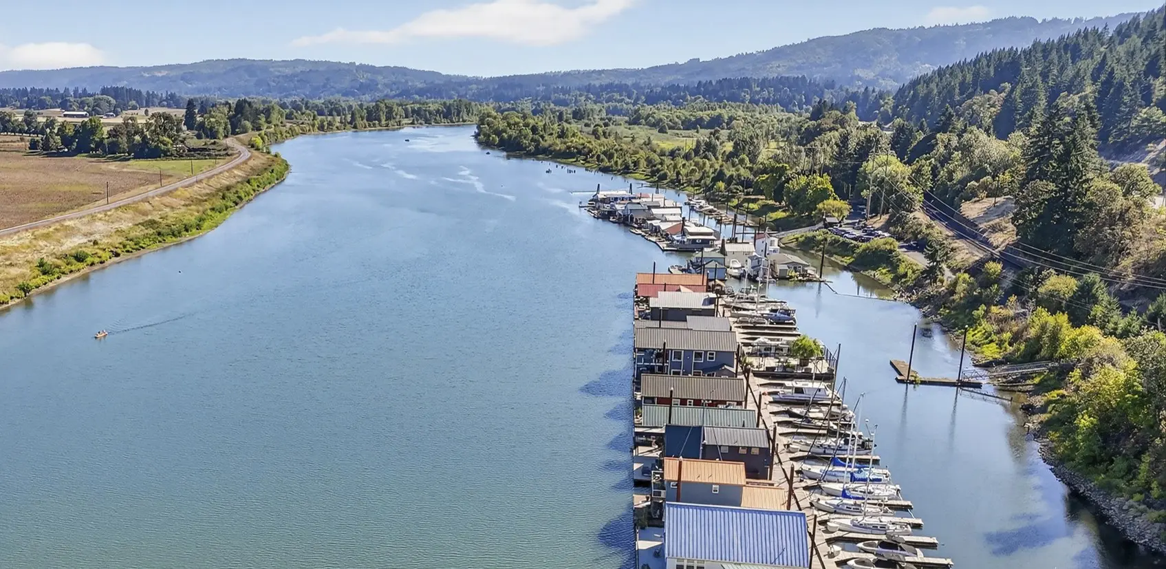 Multnomah Channel 2 - Floating Homes Portland Multnomah Channel 2 - Floating Homes Portland