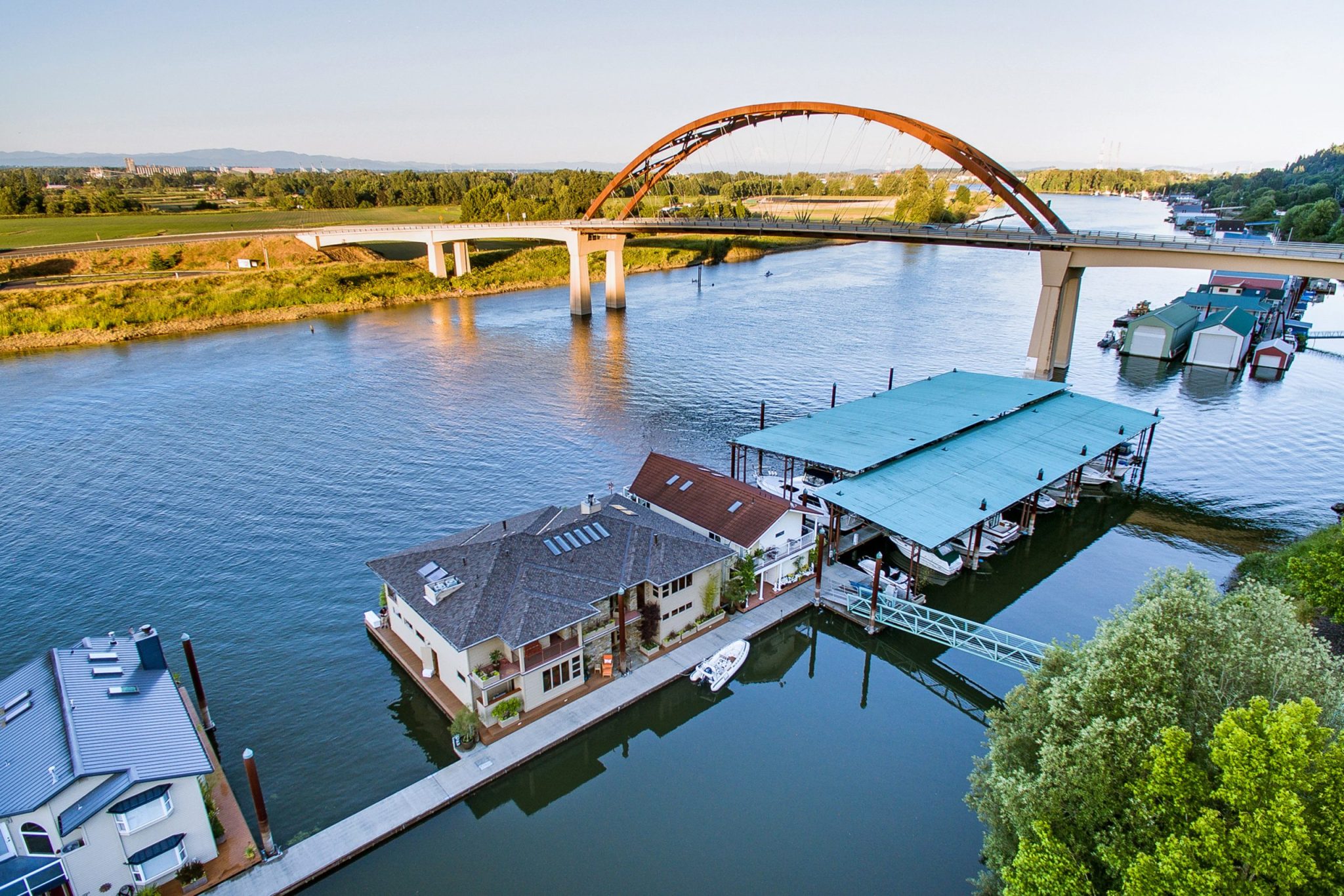 Floating Homes Portland - Multnomah Channel Moorages3 Floating Homes Portland - Multnomah Channel Moorages3