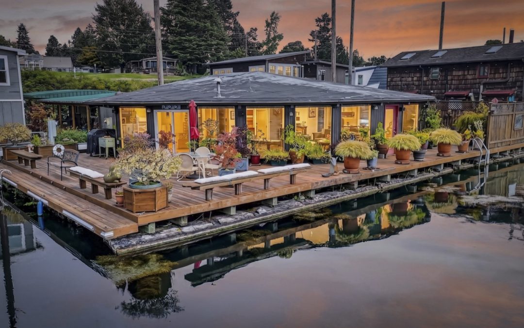 One-of-a-Kind Custom Floating Home $399,000